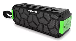 Колонки акустические SOMHO S308 Black/Green