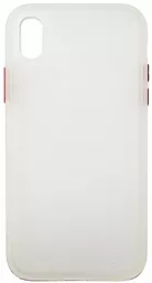 Чехол 1TOUCH Gingle Matte Xiaomi Redmi 7A White/Red
