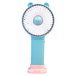 Портативный вентилятор NICHOSI YM88153 Mini с аккумулятором Blue - фото Портативный вентилятор NICHOSI YM88153 Mini с аккумулятором Blue