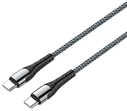 USB Кабель ColorWay Type-C to Type-C PD Cable 65W 3А Grey - мініатюра 2