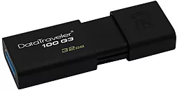 Флешка Kingston 32Gb DataTraveler 100 Generation 3 USB3.0 (DT100G3/32GB) Black