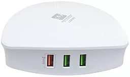 Сетевое зарядное устройство с быстрой зарядкой LDNio A6801 Quick Charge 3.0 6xUSB 1,4м White (A6801) - миниатюра 2