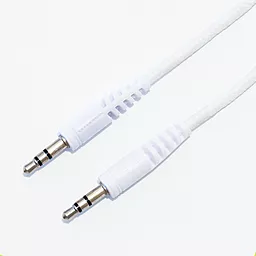 Аудио кабель XQ Xqisit AUX mini Jack 3.5 mm M/M 1.2 м Сable white