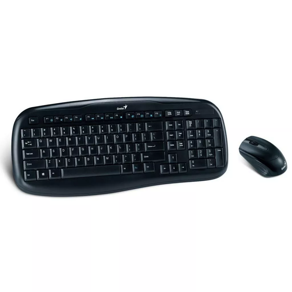 Комплект (клавіатура+мишка) Genius KB-8000 Black (31340046102) - фото 1