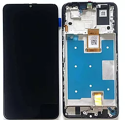 Дисплей Huawei Honor X7a з тачскріном і рамкою, оригінал, Black