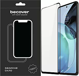 Защитное стекло BeCover для Motorola Moto G72 Black (709245)