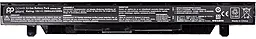 Акумулятор для ноутбука Asus FX-PLUS A41N1424 / 15V 2600mAh / NB430758 PowerPlant
