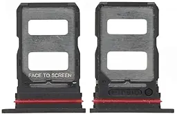 Держатель (лоток) Сим карты Xiaomi Poco X7 Dual SIM Black - фото Держатель (лоток) Сим карты Xiaomi Poco X7 Dual SIM Black