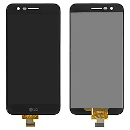 Дисплей LG K10 2017 (M250, X400, LGM-K121K, LGM-K121L) з тачскріном, оригінал, Black