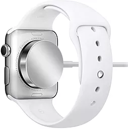 Зарядний кабель для розумного годинника Apple Watch Magnetic Charging Cable 1m White (Replacement) - мініатюра 2