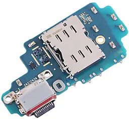 Нижняя плата Samsung Galaxy S24 Ultra S928U с разъемом зарядки, Sim-карты и микрофоном, Original - фото Нижняя плата Samsung Galaxy S24 Ultra S928U с разъемом зарядки, Sim-карты и микрофоном, Original