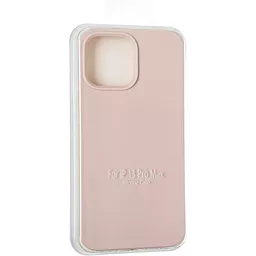 Чехол 1TOUCH Original Full Soft Case for iPhone 13 Pro Max Pink Sand (Without logo) - миниатюра 4