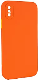 Чехол Epik Square Full Camera Apple iPhone XS Max Orange - миниатюра 2