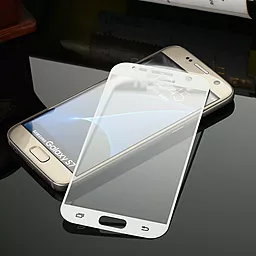 Защитное стекло 1TOUCH 3D Full Cover Samsung G930 Galaxy S7 White - миниатюра 5