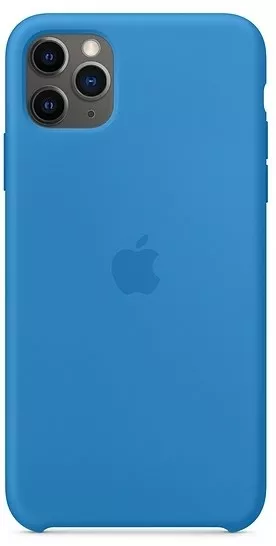 Чехол Silicone Case PB для Apple iPhone 11 Pro Surf Blue - фото 1