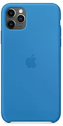 Чехол Apple Silicone Case PB для Apple iPhone 11 Pro Surf Blue