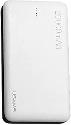Повербанк Usams US-CD32 20000mah Mosaic Series White - фото Повербанк Usams US-CD32 20000mah Mosaic Series White