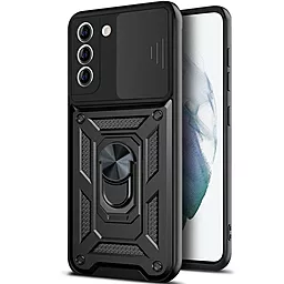 Чехол Epik Camshield Serge Ring для Samsung Galaxy S23+ Black - фото Чехол Epik Camshield Serge Ring для Samsung Galaxy S23+ Black