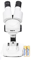 Мікроскоп SIGETA MS-249 20x LED Bino Stereo - мініатюра 2