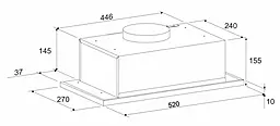 BI/airvent ELEYUS INTO 700 52 BL - миниатюра 7 BI/airvent ELEYUS INTO 700 52 BL - миниатюра 7