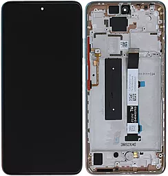 Дисплей Xiaomi Redmi Note 9 Pro 5G с тачскрином и рамкой, оригинал, Rose Gold Beach - фото Дисплей Xiaomi Redmi Note 9 Pro 5G с тачскрином и рамкой, оригинал, Rose Gold Beach