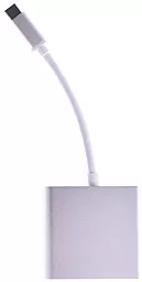 Адаптер-переходник Upex USB Type-C - VGA Silver (UP10107) - миниатюра 3