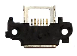 Роз'єм зарядки Xiaomi Redmi Note 2 6 pin, Micro-USB Black - фото Роз'єм зарядки Xiaomi Redmi Note 2 6 pin, Micro-USB Black