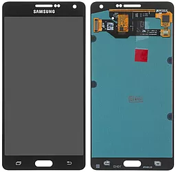 Дисплей Samsung Galaxy A7 A700 2015 з тачскріном, (OLED), Black