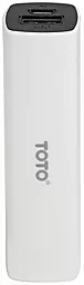 Повербанк TOTO TBG-16 2000 mAh White