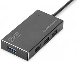 Концентратор (USB хаб) DIGITUS USB 3.0 Hub, 4-port (DA-70240-1)