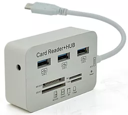 Мультипортовый USB Type-C хаб EasyLife 4-in-1 gray