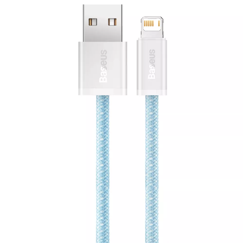 Кабель Baseus Dynamic Series USB-A - Lightning 12w 2.4a 2м cable Blue (CALD000503) - фото 2