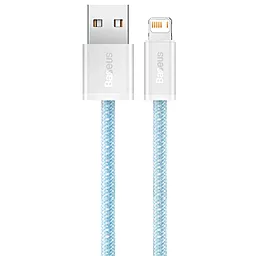 Кабель Baseus Dynamic Series USB-A - Lightning 12w 2.4a 2м cable Blue (CALD000503) - мініатюра 2