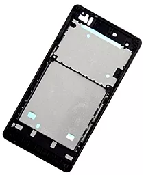 Рамка дисплея Sony Xperia V LT25i Black - миниатюра 2