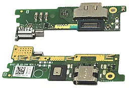 Нижняя плата Sony Xperia XA Ultra Dual F3212 / F3215 / F3216 с разъемом зарядки, микрофоном и виброзвонком