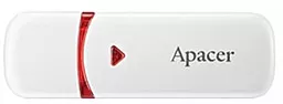 Флешка Apacer 16 GB AH333 White USB 2.0 (AP16GAH333W-1) - фото Флешка Apacer 16 GB AH333 White USB 2.0 (AP16GAH333W-1)