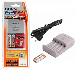 Зарядное устройство Sony Audio Power charger+2xAAA 900mAh