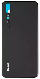 Задняя крышка корпуса Huawei P20 Black - фото Задняя крышка корпуса Huawei P20 Black