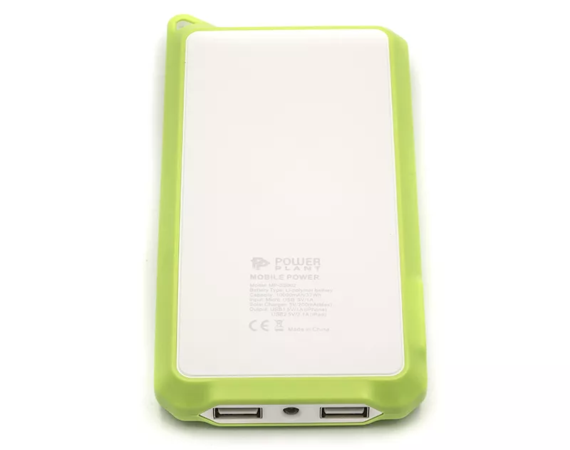 Повербанк PowerPlant PB-SS002 10000 mAh Green - фото 4