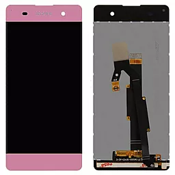 Дисплей Sony Xperia XA (F3111, F3112, F3113, F3115, F3116) с тачскрином, Pink - фото Дисплей Sony Xperia XA (F3111, F3112, F3113, F3115, F3116) с тачскрином, Pink