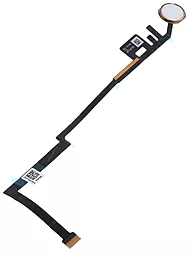 Шлейф Apple iPad 9.7 2017 A1822 / A1823 / iPad 9.7 2018 с кнопкой Home Original Gold - фото Шлейф Apple iPad 9.7 2017 A1822 / A1823 / iPad 9.7 2018 с кнопкой Home Original Gold