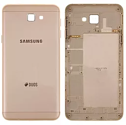 Задняя крышка корпуса Samsung Galaxy J5 Prime G570 Gold - фото Задняя крышка корпуса Samsung Galaxy J5 Prime G570 Gold