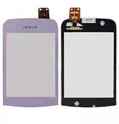 Сенсор (тачскрин) Nokia C2-02, C2-03, C2-06, C2-07, C2-08 (original) Purple - фото Сенсор (тачскрин) Nokia C2-02, C2-03, C2-06, C2-07, C2-08 (original) Purple