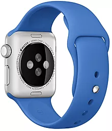 Сменный ремешок для умных часов Apple Watch Sport Band 42mm Royal Blue - миниатюра 3