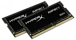 Оперативна пам'ять для ноутбука HyperX SO-DIMM 2x8GB/2666 DDR4 Impact (HX426S15IB2K2/16)