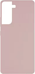 Чехол Epik Silicone Cover Full without Logo (A) Samsung G996 Galaxy S21 Plus Pink Sand