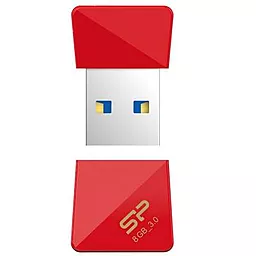 Флешка Silicon Power 8Gb Jewel J08 Red USB 3.0 (SP008GBUF3J08V1R) - мініатюра 3
