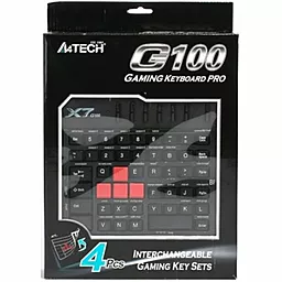 Клавіатура A4Tech X7 (G100 USB Black) Black - мініатюра 3