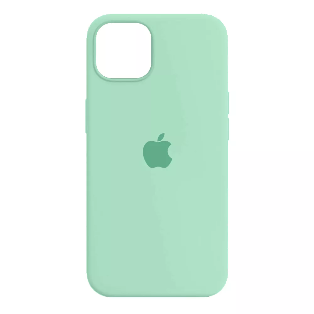 Чехол Silicone Case Full для Apple iPhone 14  Fresh Green - фото 1