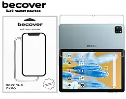 Защитное стекло BeCover для Oscal Pad 70 10.1" (709791)